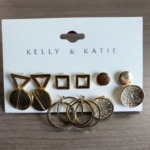 Kelly and Katie Earrings (6 pairs)